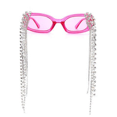 Tassel Rhinestones Sunglasses - Kelly Obi New York