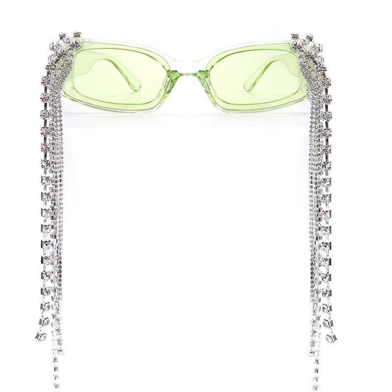 Tassel Rhinestones Sunglasses - Kelly Obi New York