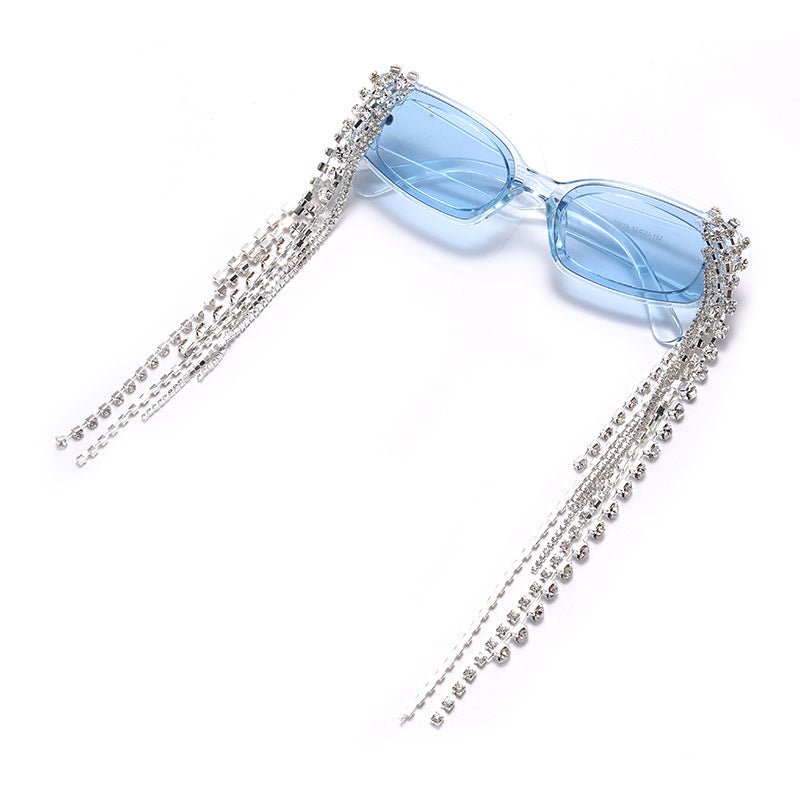 Tassel Rhinestones Sunglasses - Kelly Obi New York