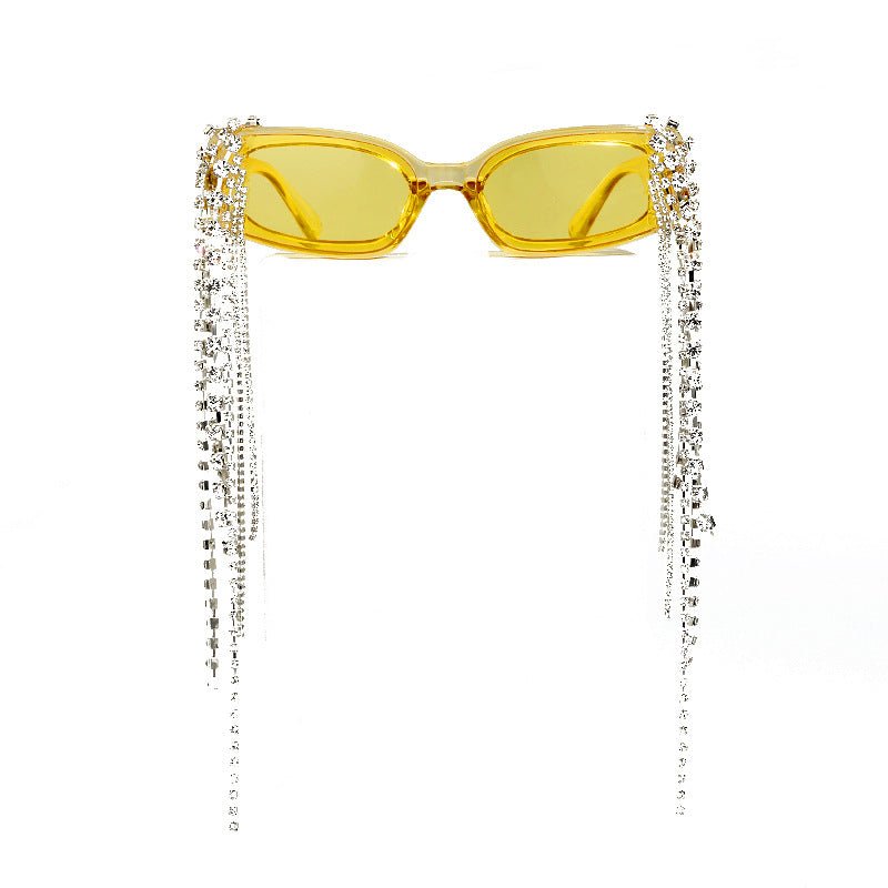 Tassel Rhinestones Sunglasses - Kelly Obi New York