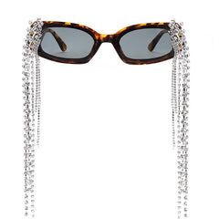 Tassel Rhinestones Sunglasses - Kelly Obi New York