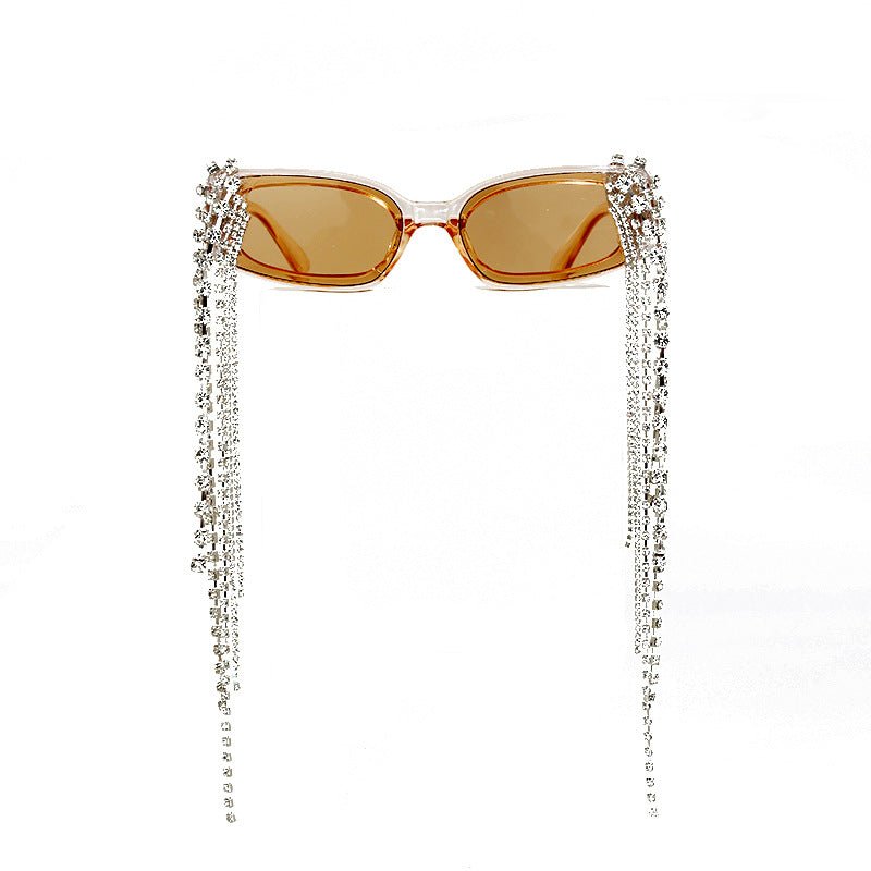 Tassel Rhinestones Sunglasses - Kelly Obi New York