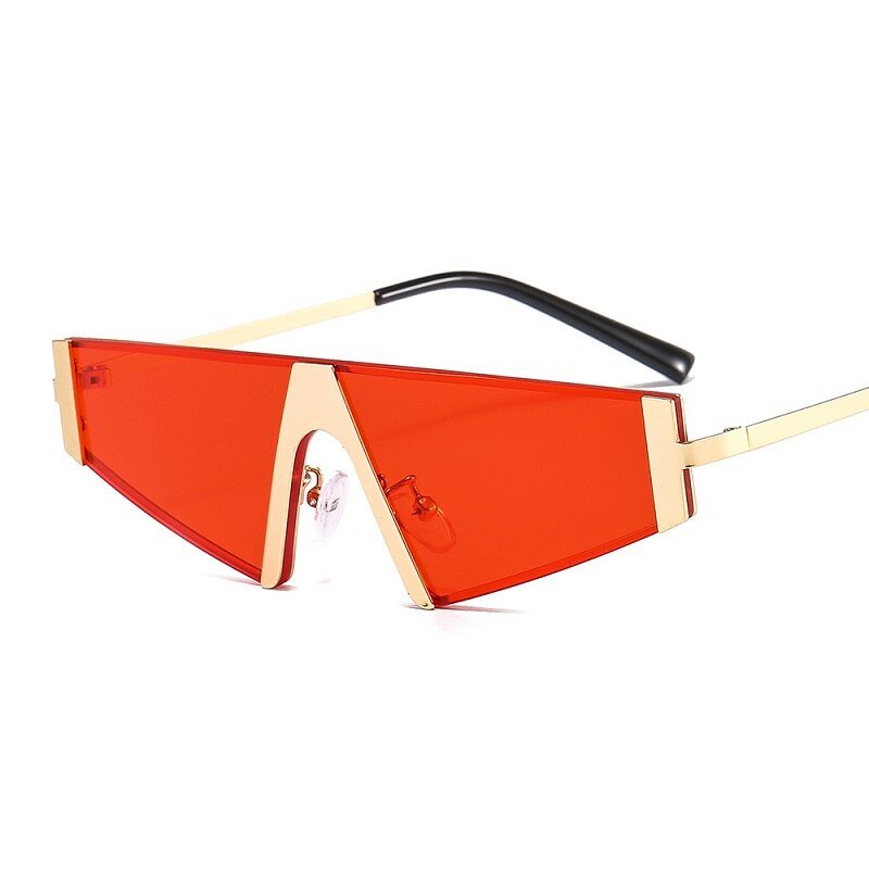 Triangle Metal Frame Sunglasses - Kelly Obi New York