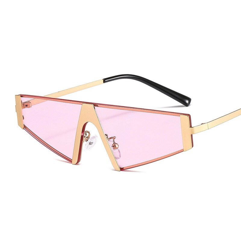 Triangle Metal Frame Sunglasses - Kelly Obi New York