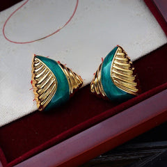 Vintage Triangle Earrings - Kelly Obi New York