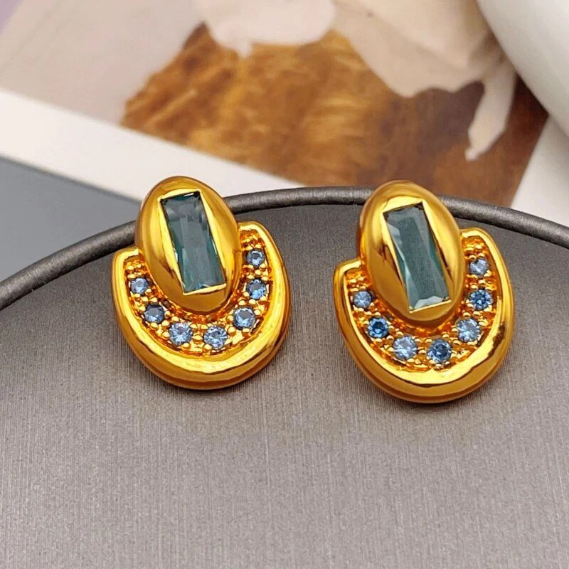 Vintage Turquoise Earrings - Kelly Obi New York